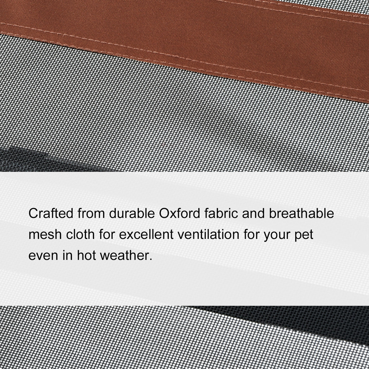 Elevated Dog Bed - XL Raised Pet Cot, 48" x 36" x 9", Coffee-Dogs-DECOROLALA