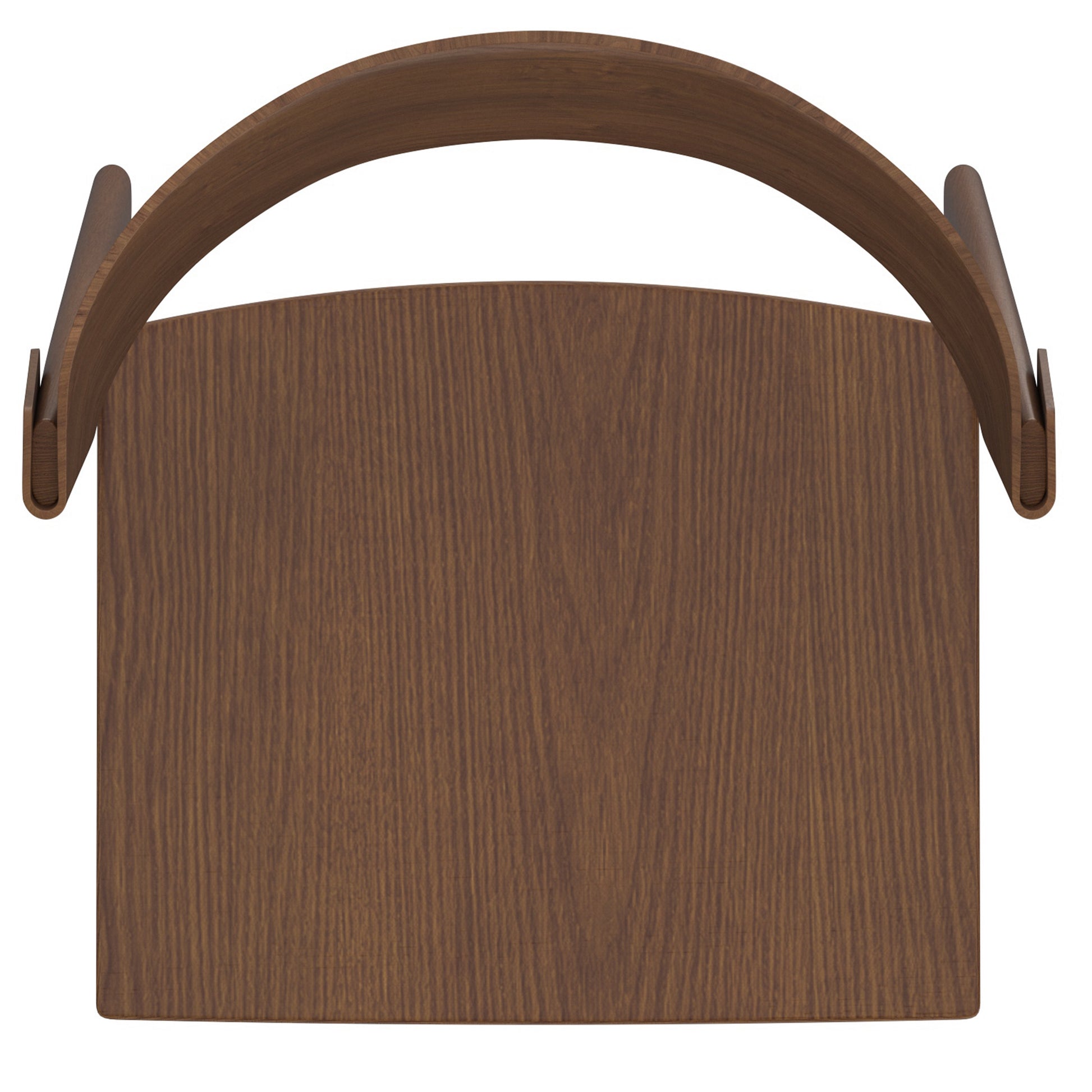 Elias Dining Chair - Walnut Oak Veneer Mid-Century Modern-DECOROLALA