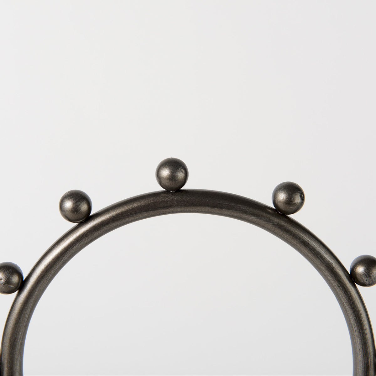 Elio 7.5L x 3.0W x 13.2H Small Studded hoop object-Objects-DECOROLALA