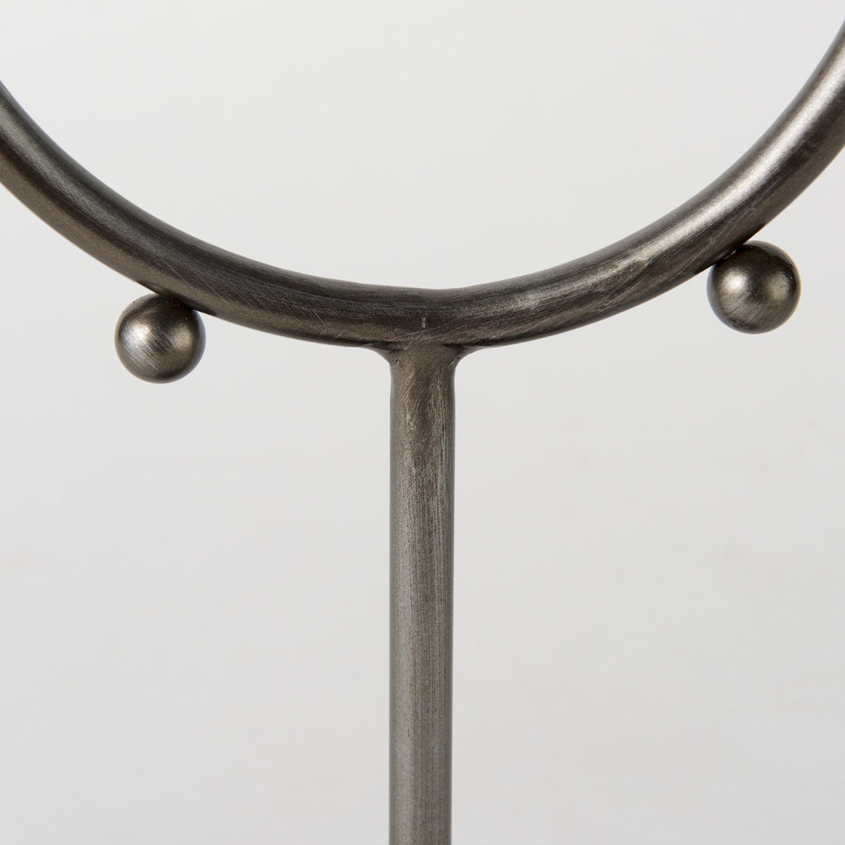 Elio 7.5L x 3.0W x 13.2H Small Studded hoop object-Objects-DECOROLALA