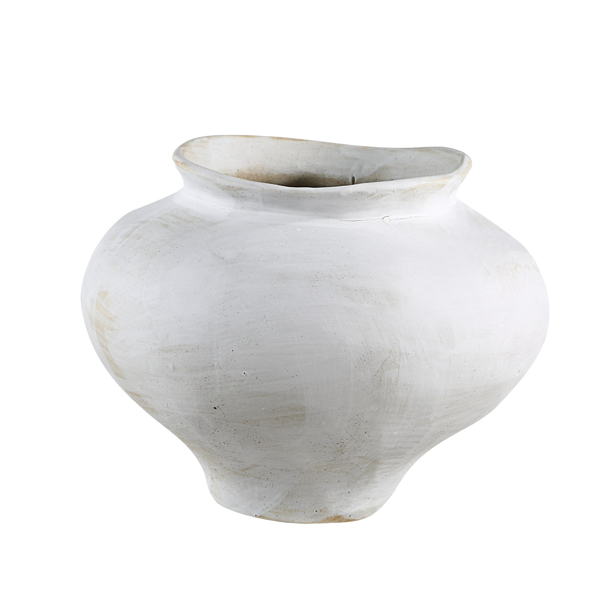 Ella Indoor Vase, White-Vases-DECOROLALA