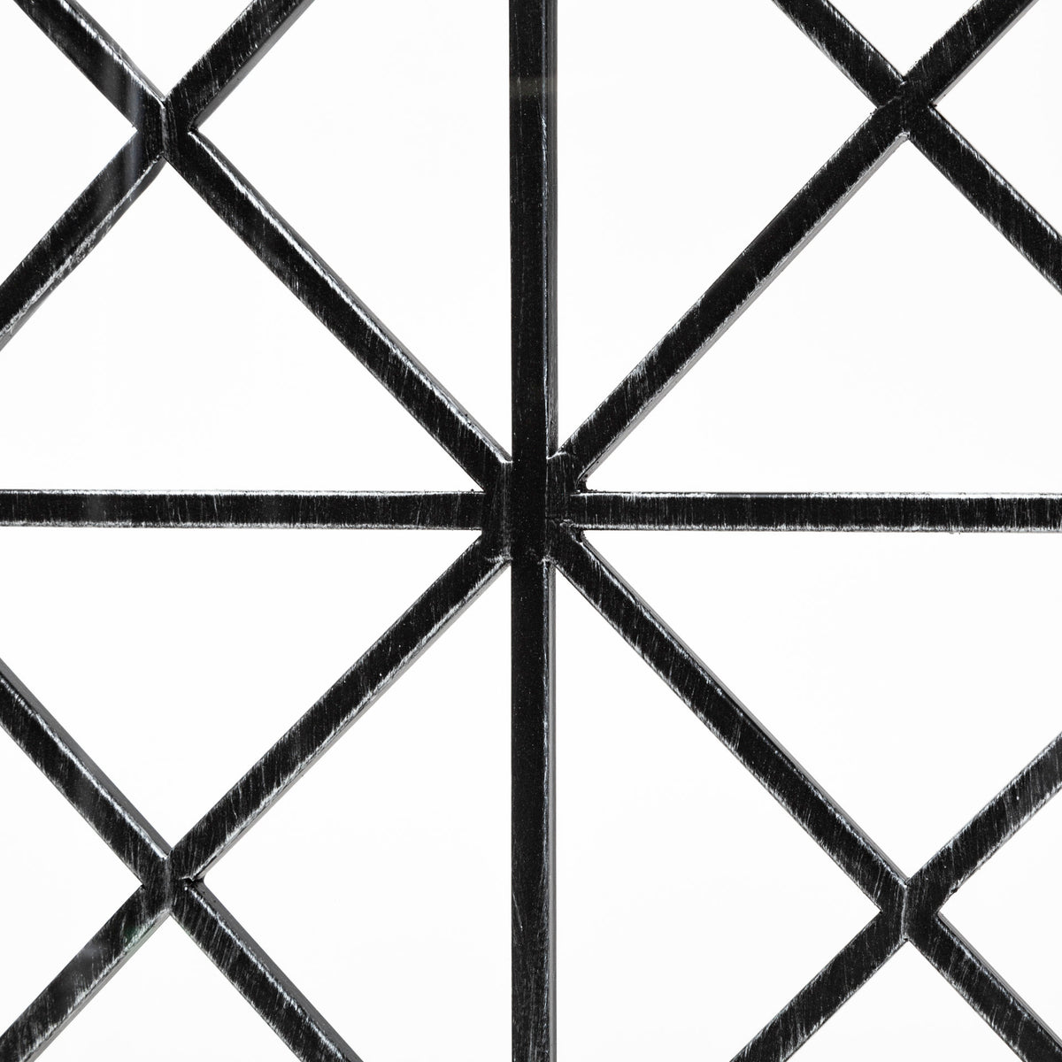 Ellingson 28L x 13W Black Rectangular Metal Glass Wood Bottom Tray-Trays-DECOROLALA