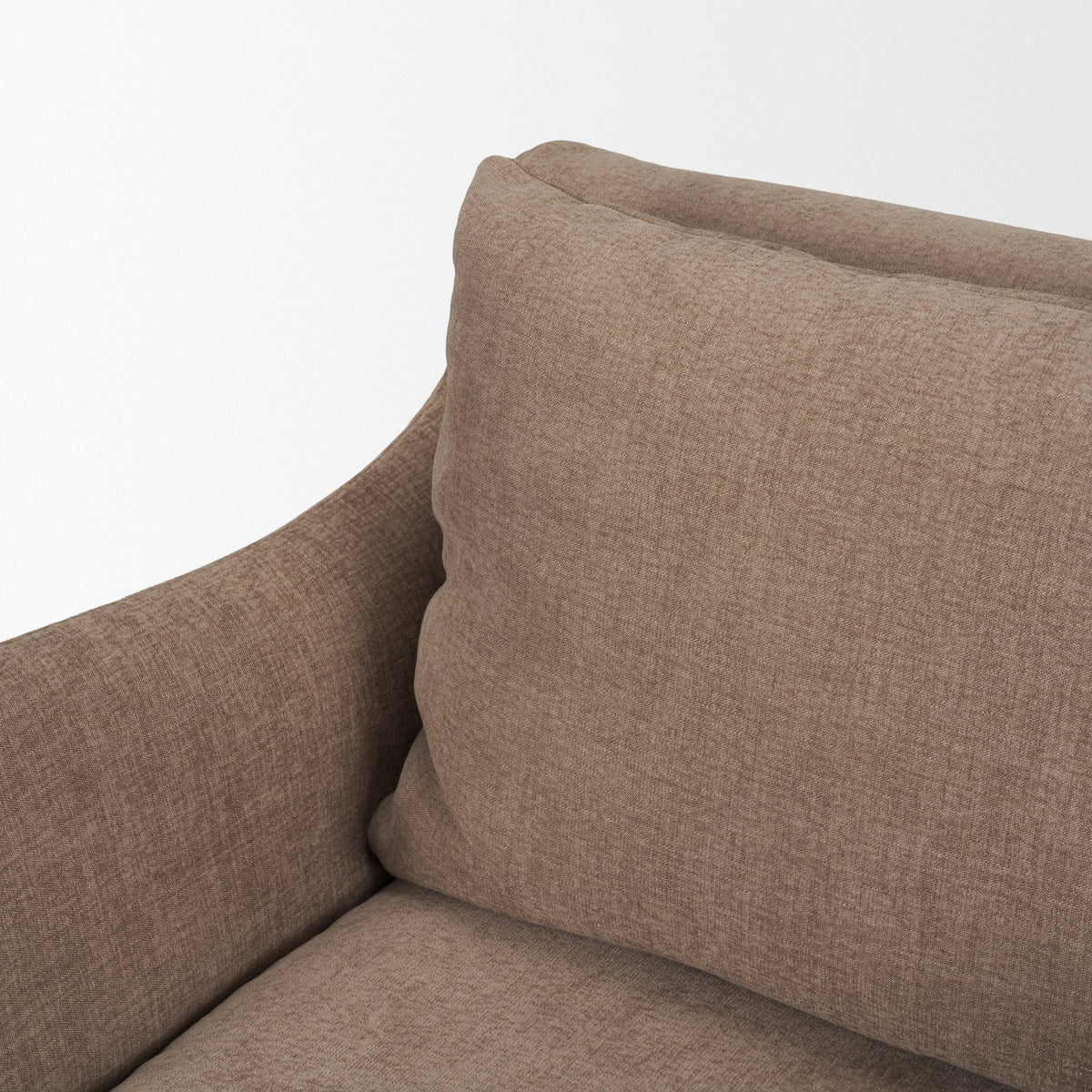 Ellington Slipcovered Slope Arm Accent Chair | Fabric-Accent Chairs-DECOROLALA
