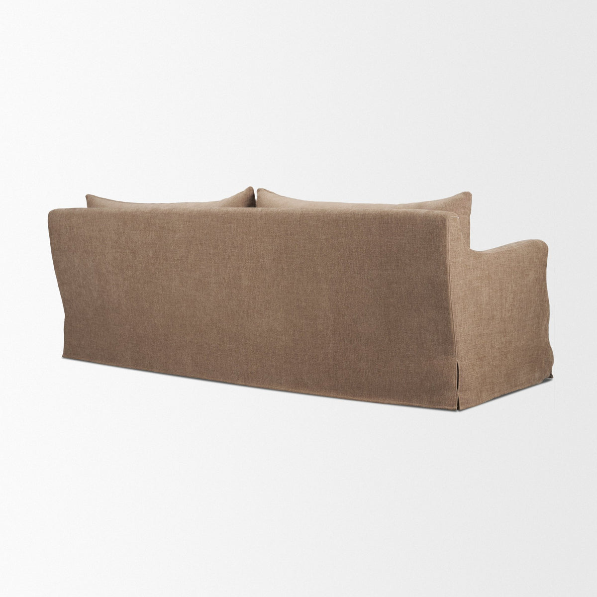 Ellington Slipcovered Slope Arm Sofa | 3 Seater | Fabric-Sofa & Sectionals-DECOROLALA
