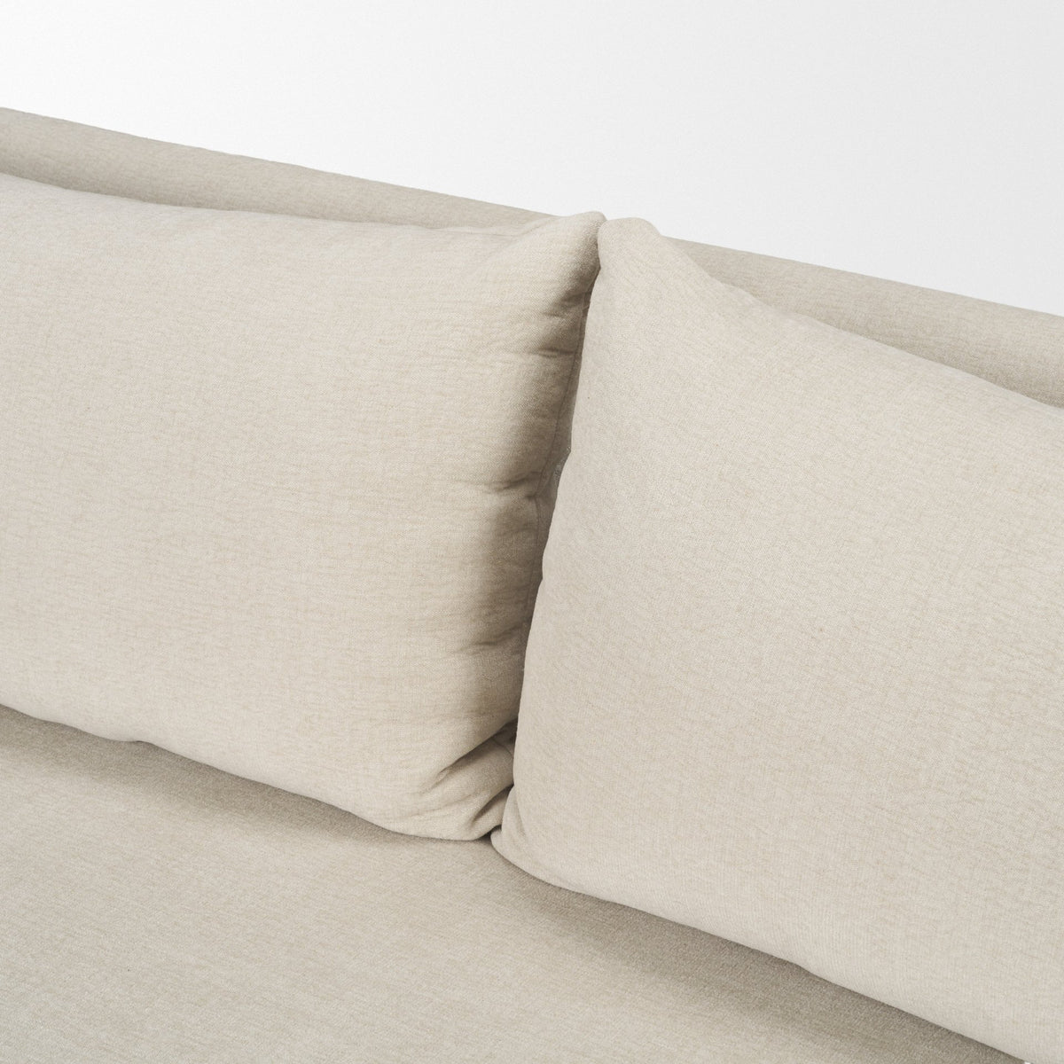 Ellington Slipcovered Slope Arm Sofa | 3 Seater | Fabric-Sofa & Sectionals-DECOROLALA
