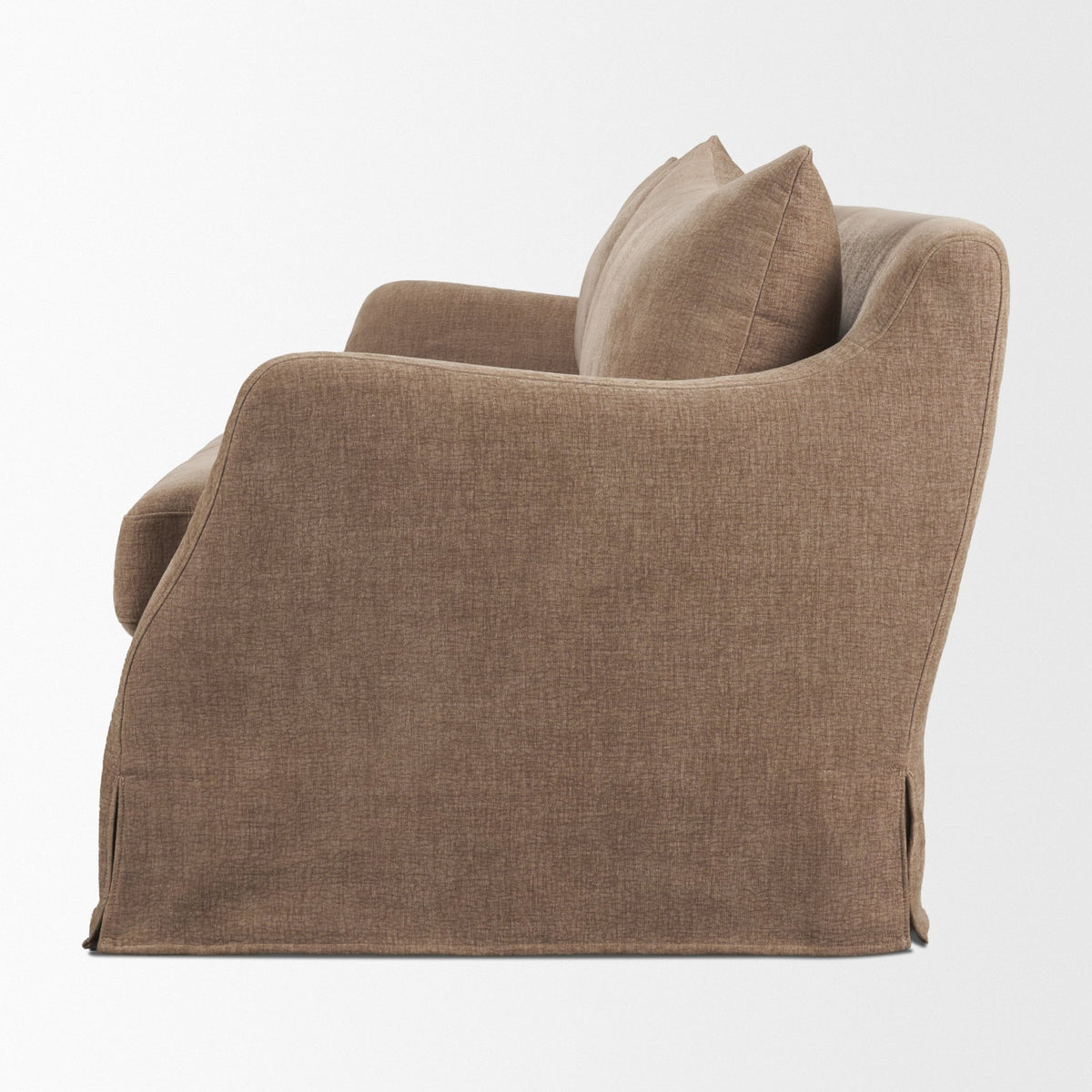 Ellington Slipcovered Slope Arm Sofa | 3 Seater | Fabric-Sofa & Sectionals-DECOROLALA