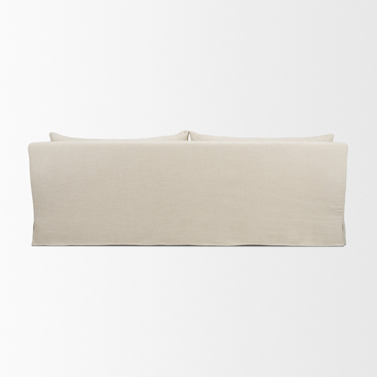 Ellington Slipcovered Slope Arm Sofa | 3 Seater | Fabric-Sofa & Sectionals-DECOROLALA