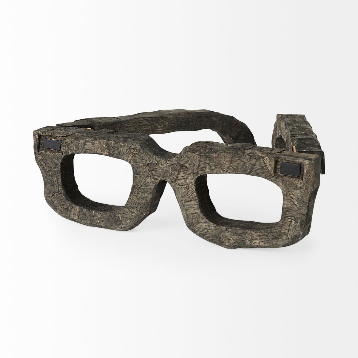Elliot Brown Wooden Eyeglasses Decor Item - 13"L x 14"W-Objects-DECOROLALA