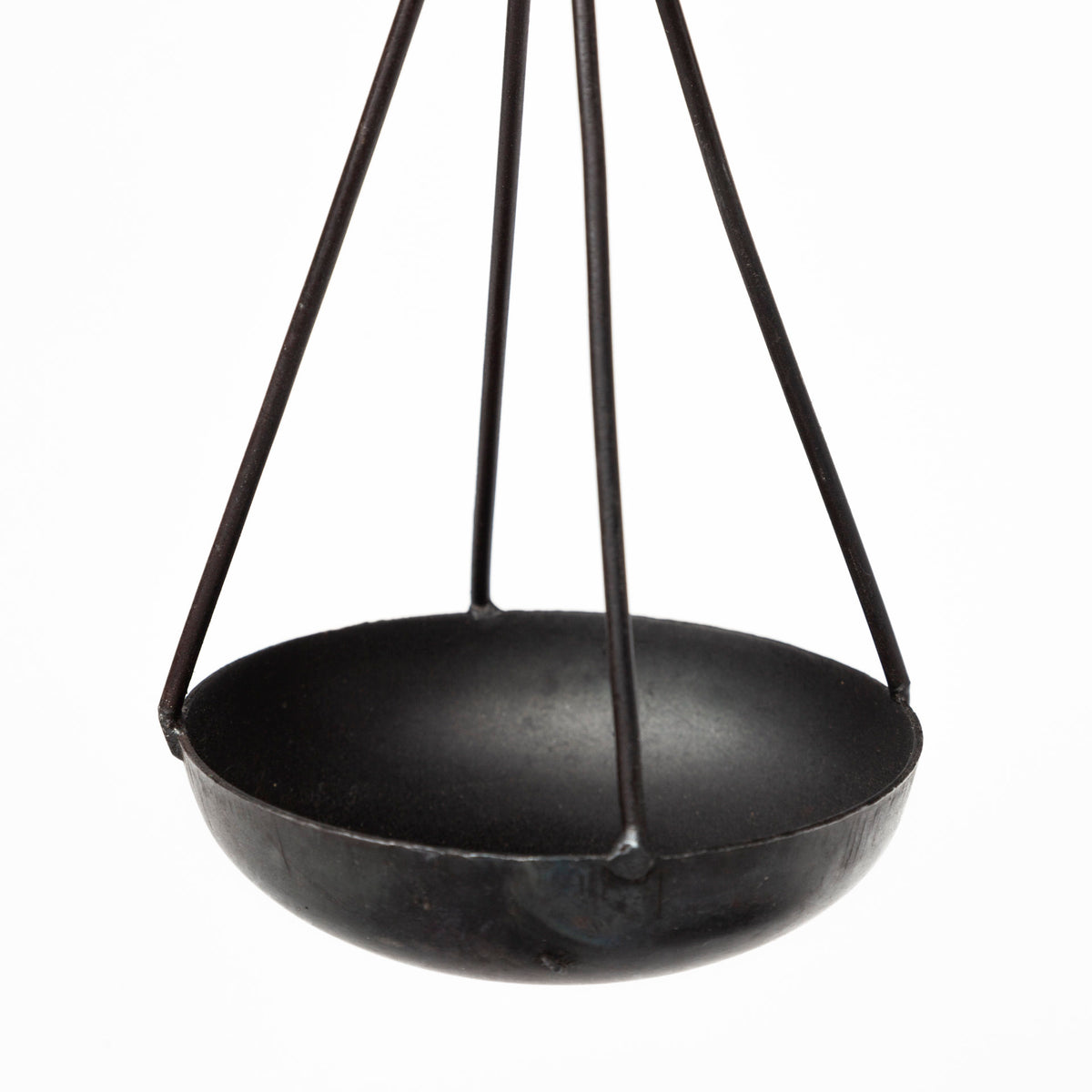Ellis 10L x 4W Black Metal Vintage Inspired Weighing Scale-Objects-DECOROLALA
