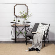 Ellis 10L x 4W Black Metal Vintage Inspired Weighing Scale-Objects-DECOROLALA