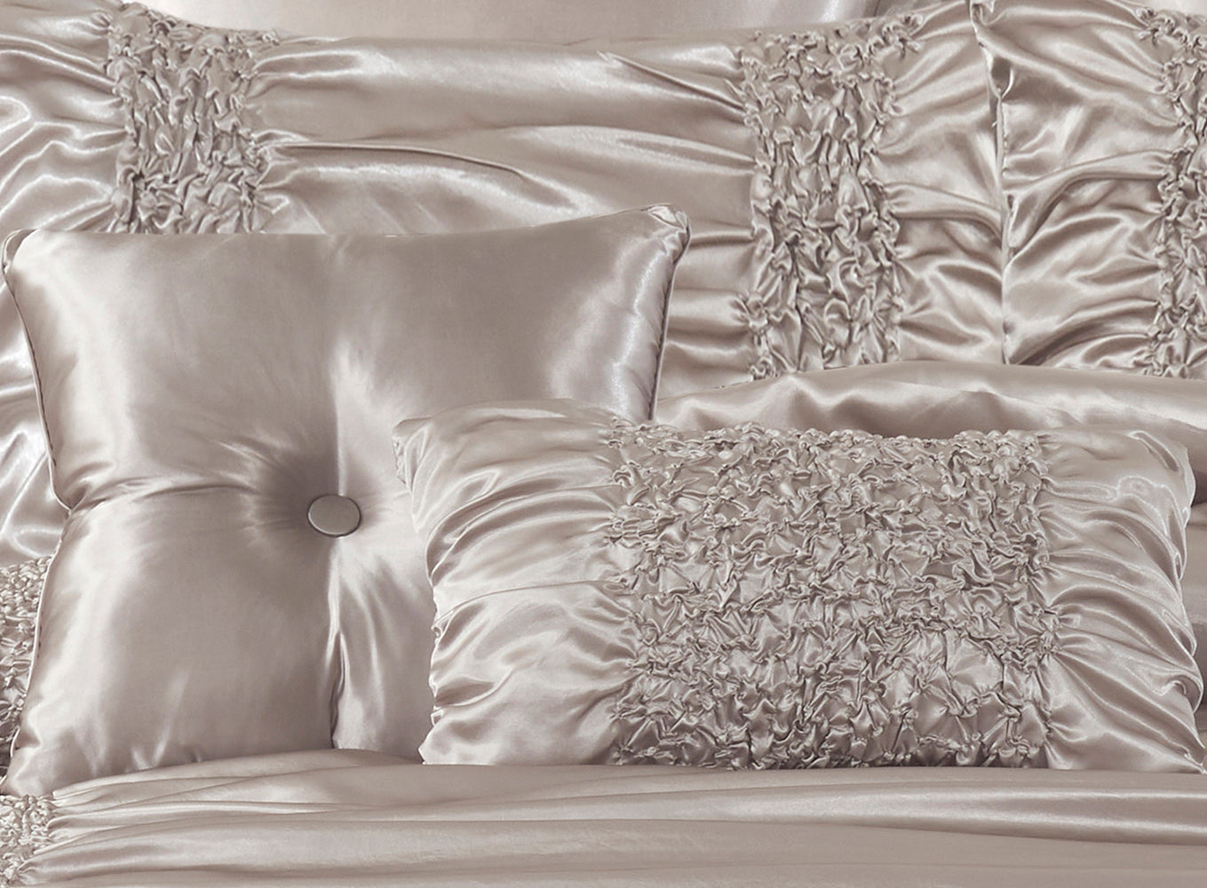 Elodie 7pc Comforter Set-Comforters and Quilts-DECOROLALA