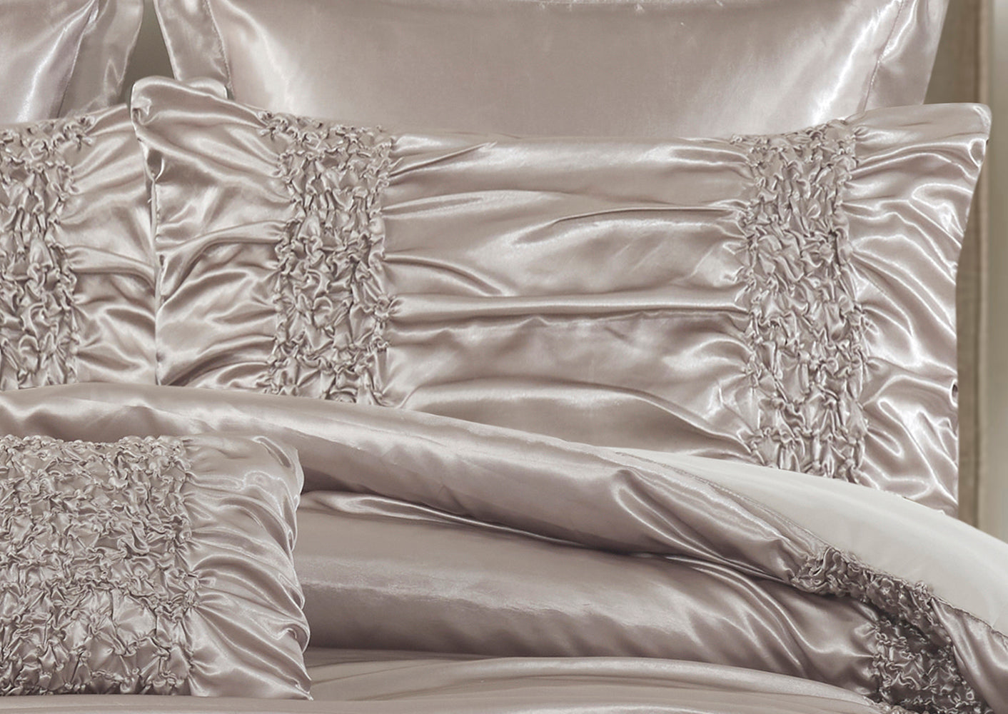 Elodie 7pc Comforter Set-Comforters and Quilts-DECOROLALA