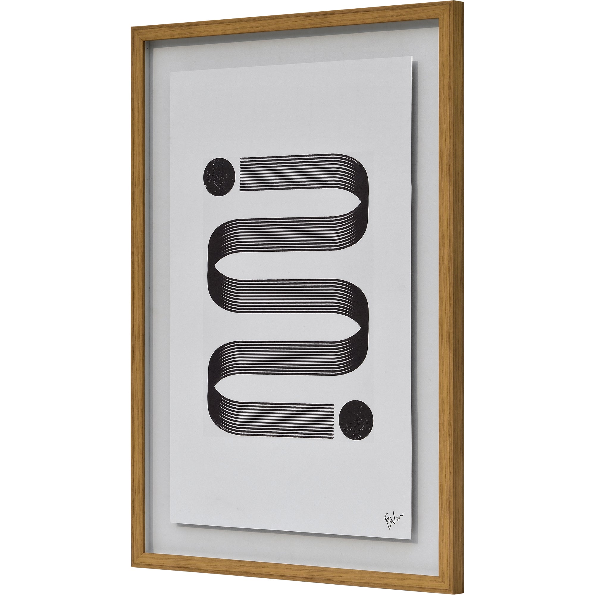 Elsie 24" Wide Wall Art, Black-Wall Art-DECOROLALA