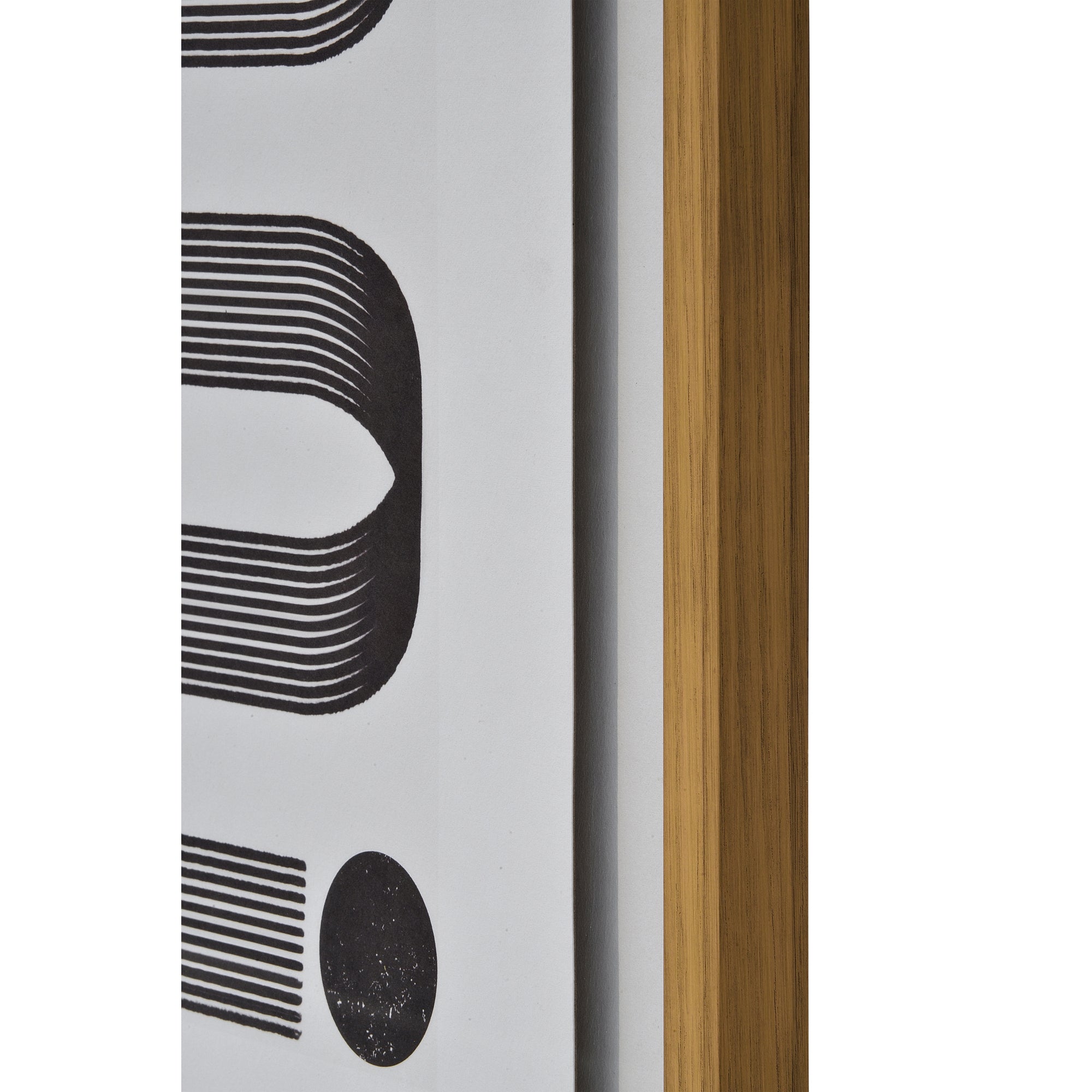 Elsie 24" Wide Wall Art, Black-Wall Art-DECOROLALA