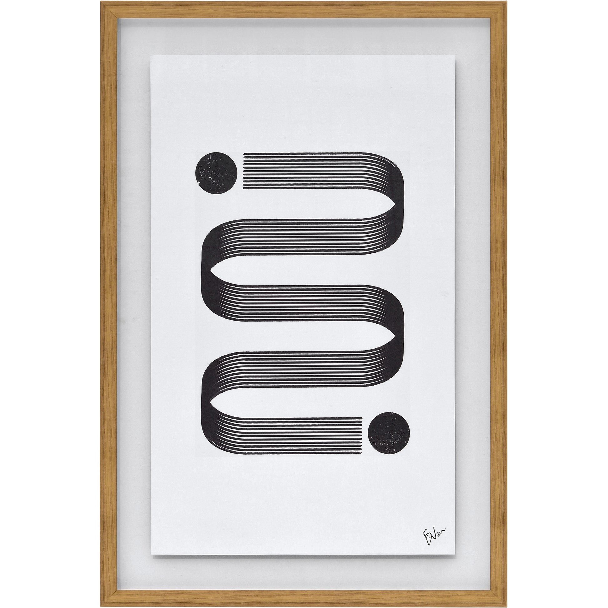 Elsie 24" Wide Wall Art, Black-Wall Art-DECOROLALA