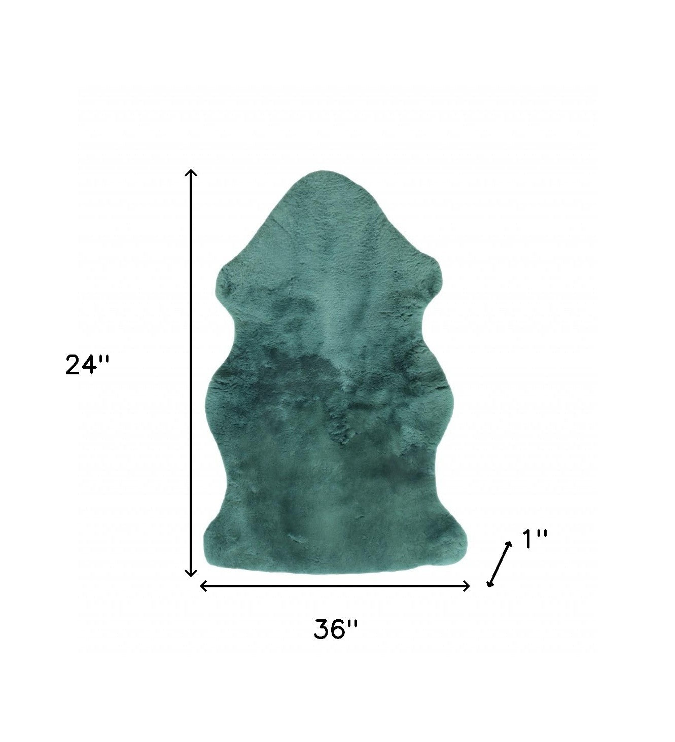 Emerald Faux Fur Solid Color Plush Throw-Throws & Blankets-DECOROLALA