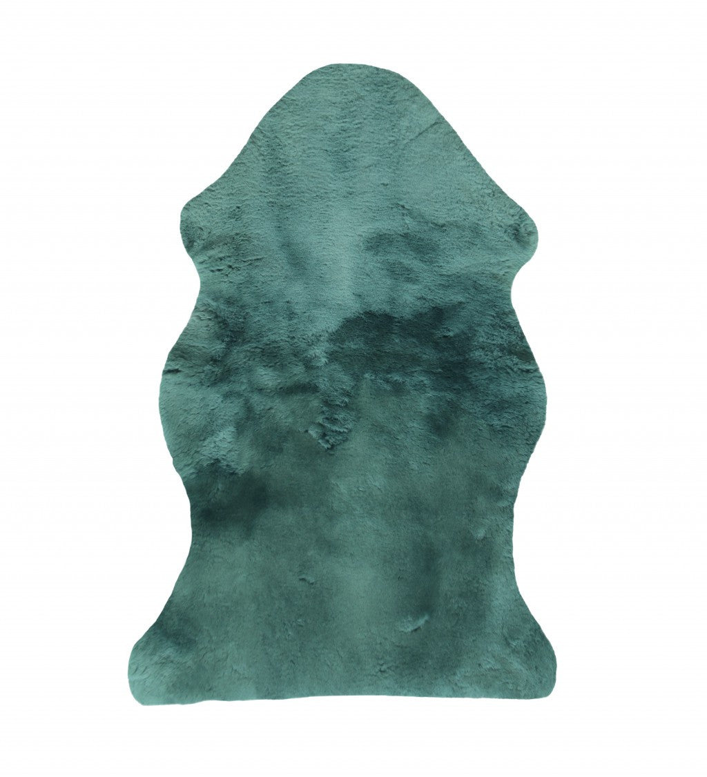 Emerald Plush Medical Grade Sheepskin Throw Blanket-Throws & Blankets-DECOROLALA