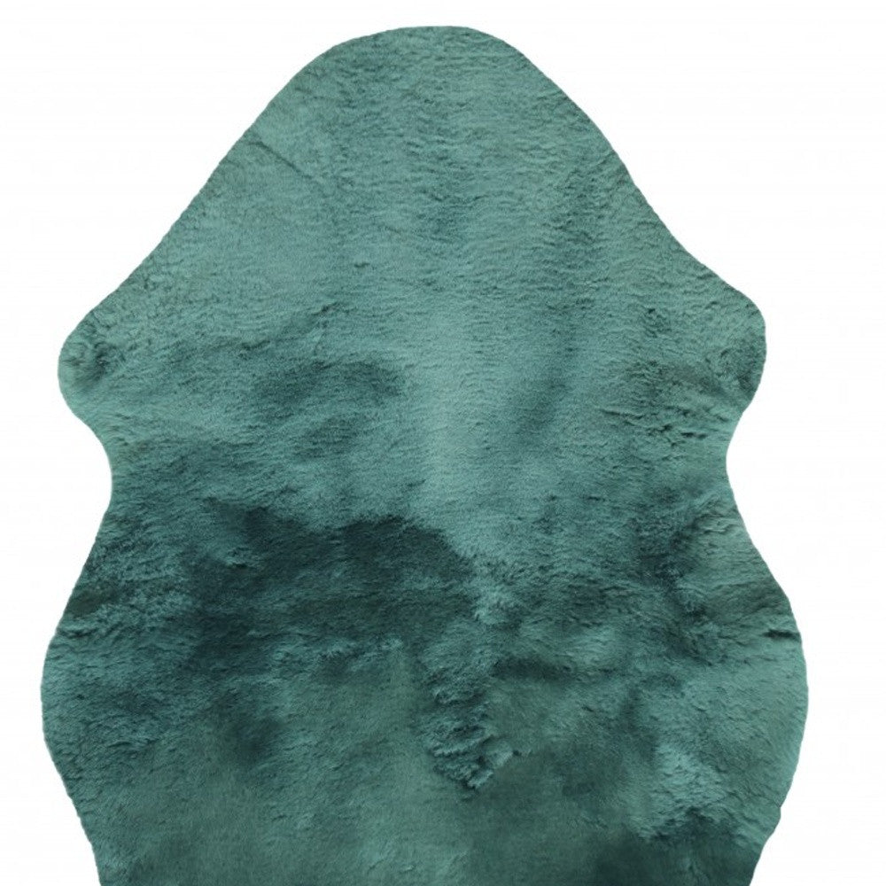 Emerald Plush Medical Grade Sheepskin Throw Blanket-Throws & Blankets-DECOROLALA