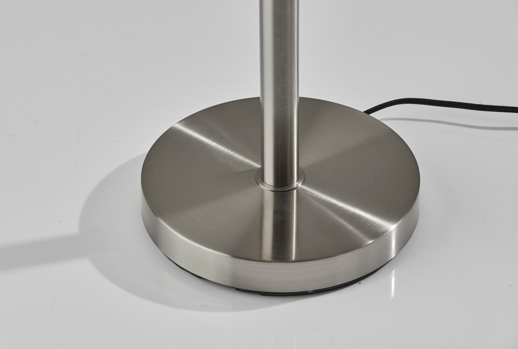 Emerson 3-Arm Floor Lamp - Brushed Steel Globe-Lighting-DECOROLALA
