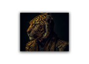 Emperor Tiger Canvas Wall Art 48x36-Wall Art-DECOROLALA