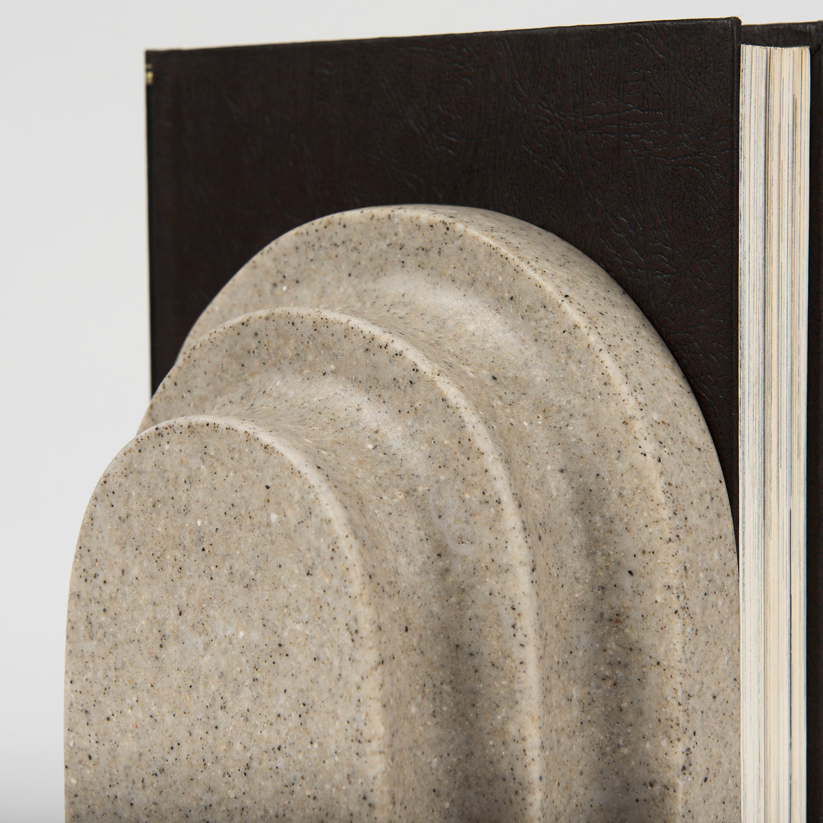 Empire Granite Resin Arc Book End Set-Bookends-DECOROLALA