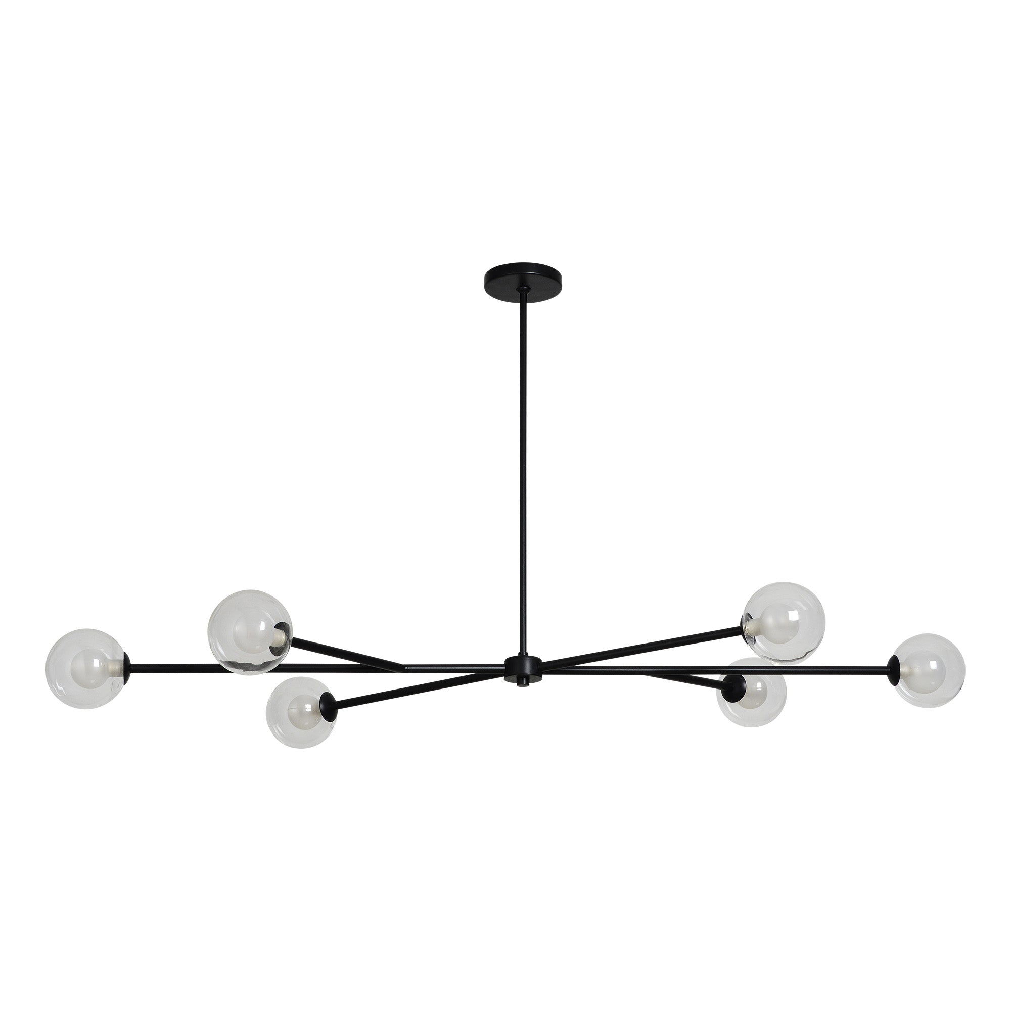 Endah 4.75" Length Ceiling Fixture, Matte Black-Ceiling Fixture-DECOROLALA