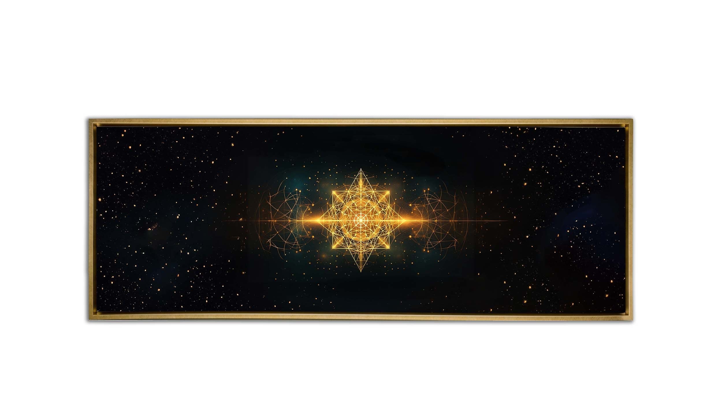 Energy of Universe Canvas Wall Art 72x24in-Wall Art-DECOROLALA