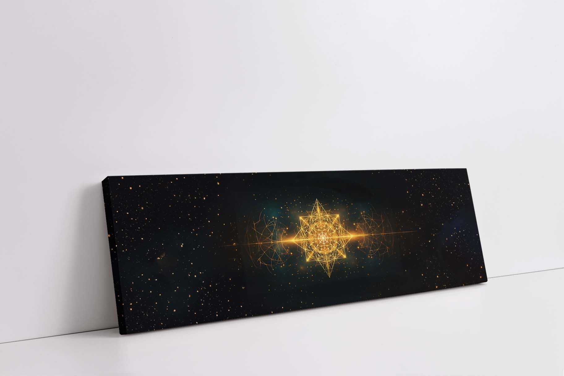 Energy of Universe Canvas Wall Art 72x24in-Wall Art-DECOROLALA