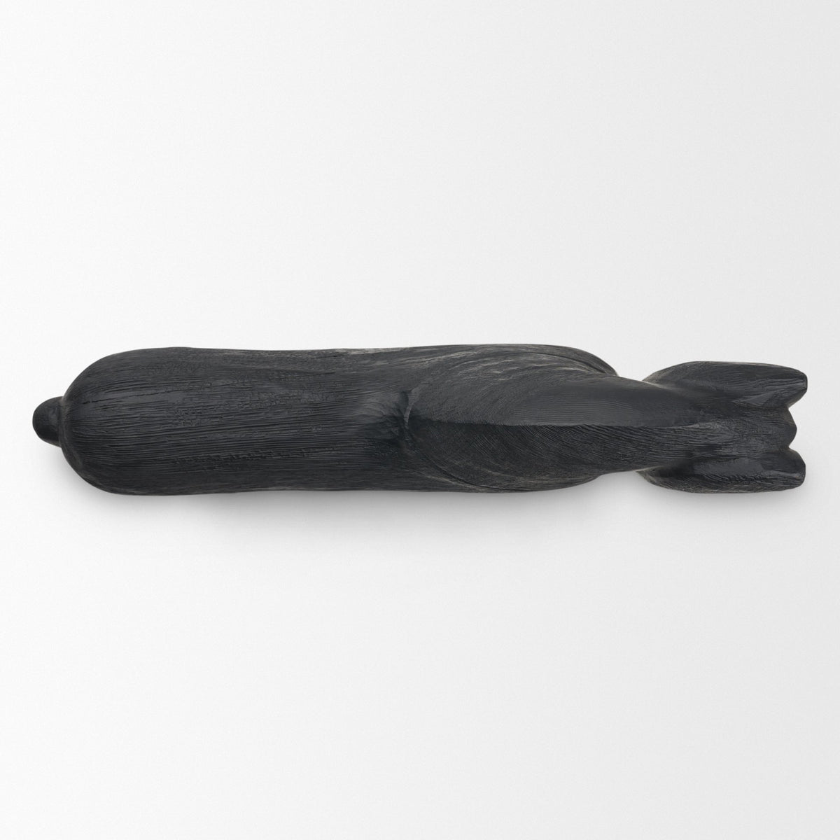 Equus Black Wooden Horse Decorative Object-Objects-DECOROLALA