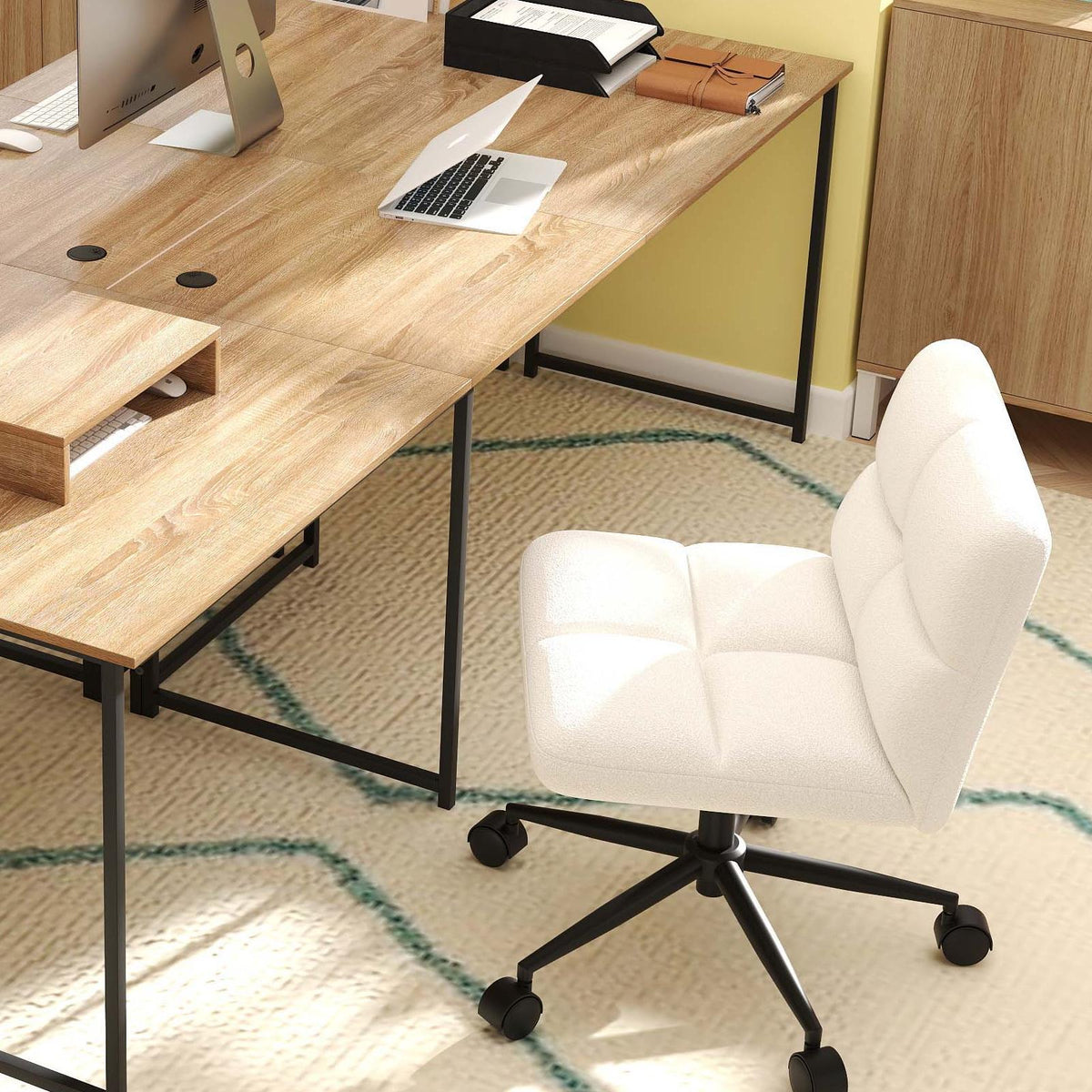 Ergo Comfort with Storage Suite: 6-in-1 Smart Office Bundle-Home Office Furniture-DECOROLALA