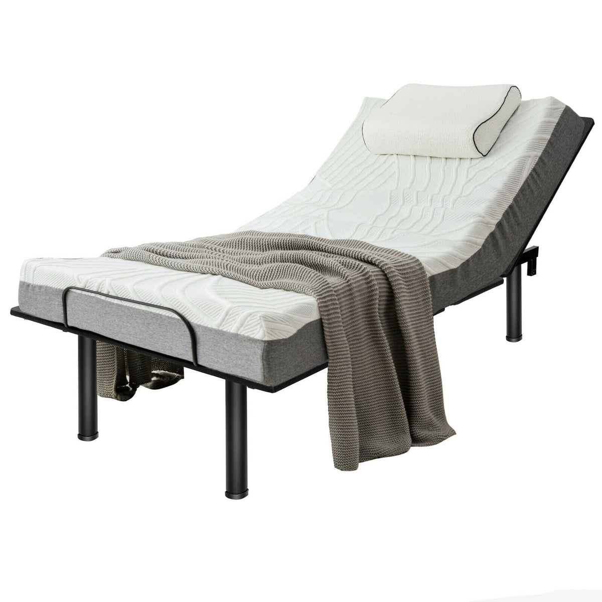 Ergonomic Adjustable Bed Frame-Simple Bed Frame-DECOROLALA