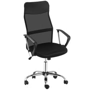 Ergonomic High Back Mesh Office Chair - Black-Office Products > Office Furniture > Office Chairs > Task Chairs-DECOROLALA