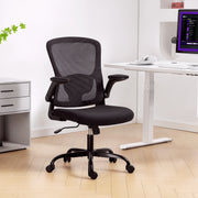 Ergonomic Mesh Office Chair - 4D Lumbar Support Black-Task Chairs-DECOROLALA
