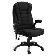 Ergonomic Office Chair Massage Reclining Black-DECOROLALA