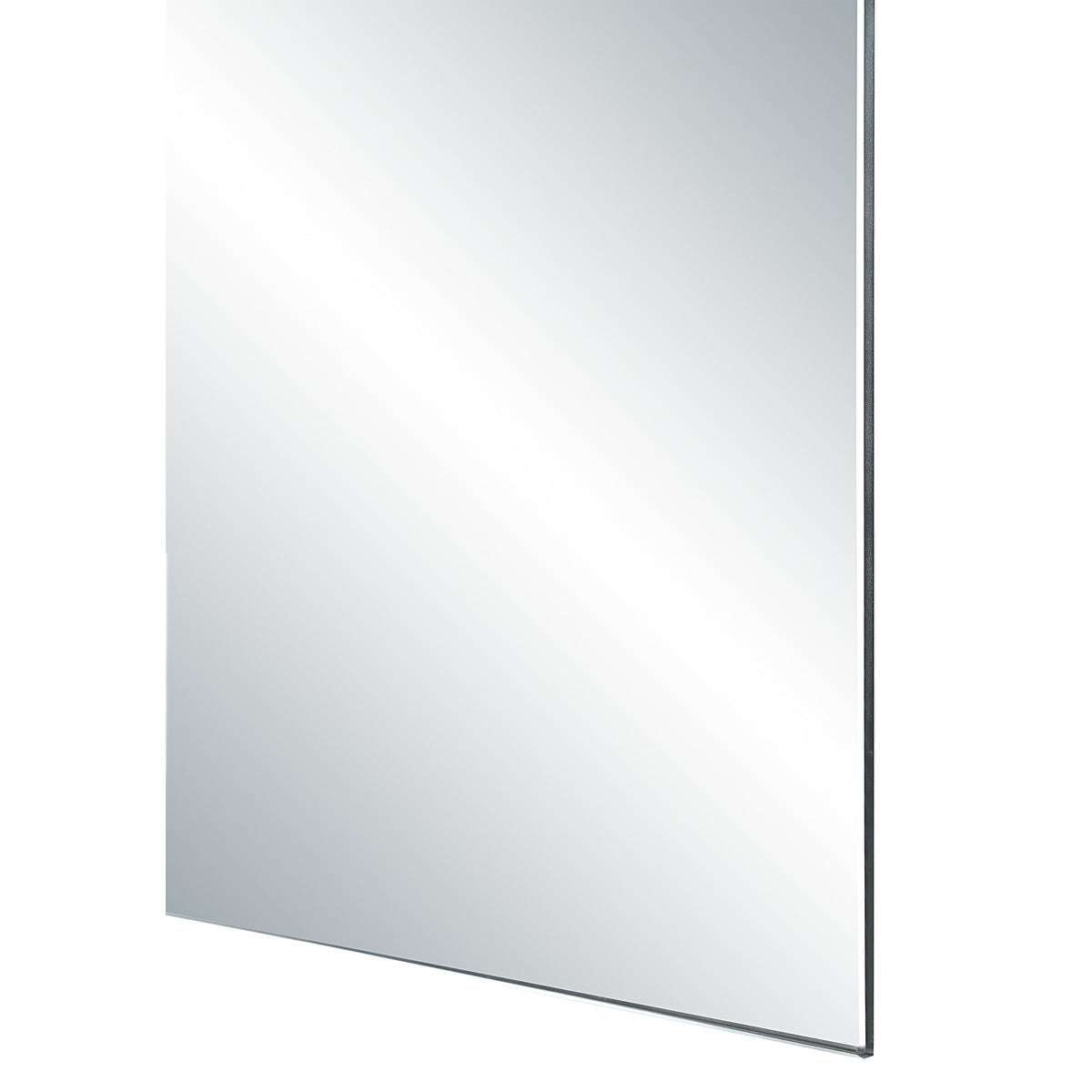 Erica 44" H x 30" W Wall Mirror, Silver-Mirrors-DECOROLALA