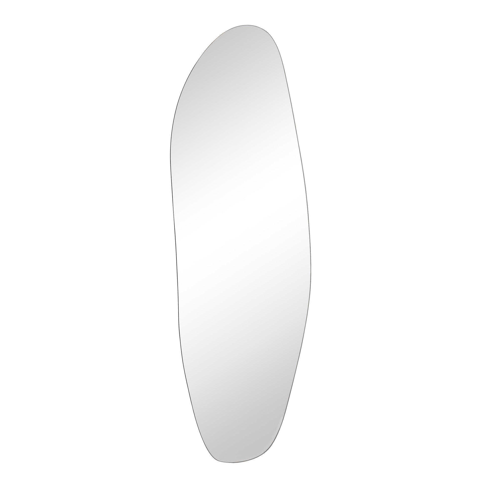 Erice 65" H x 25.5" W Wall Mirror, Grey-Mirror-DECOROLALA