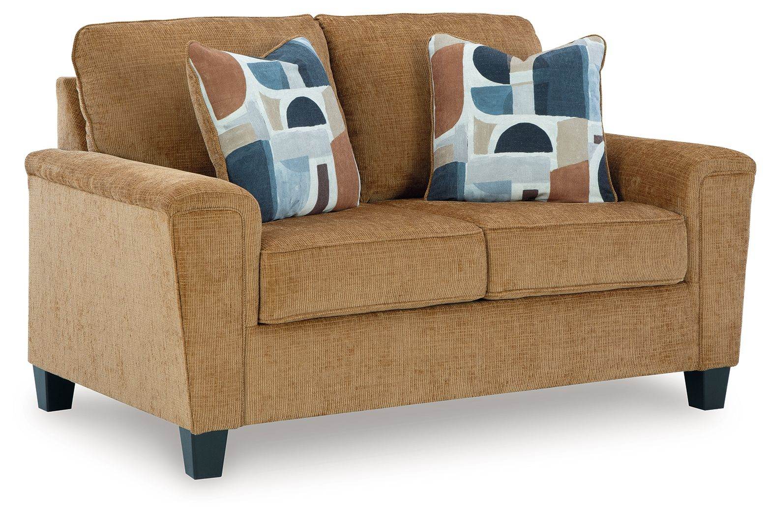 Erinslane Loveseat - Plush Modern Design-Stationary Loveseats-DECOROLALA