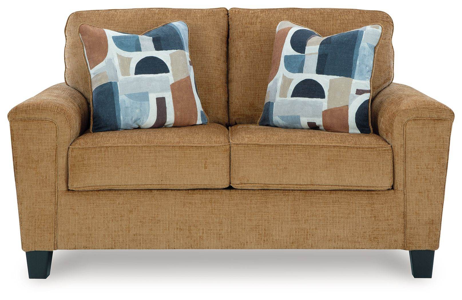 Erinslane Loveseat - Plush Modern Design-Stationary Loveseats-DECOROLALA