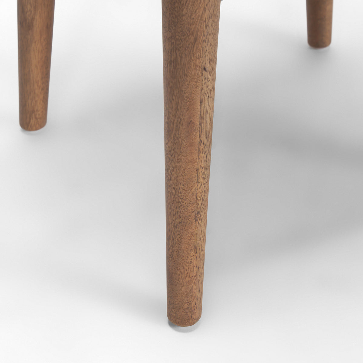 Ernest Medium Brown Wood Bar Stool-Bar Stools-DECOROLALA