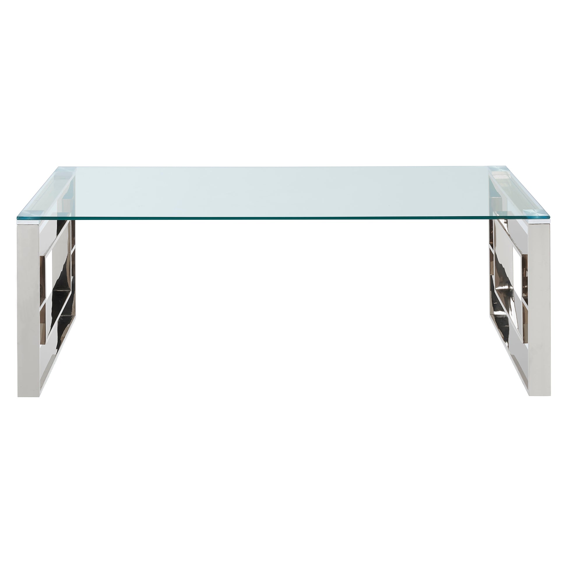 Eros Coffee Table - Silver Modern Design-DECOROLALA