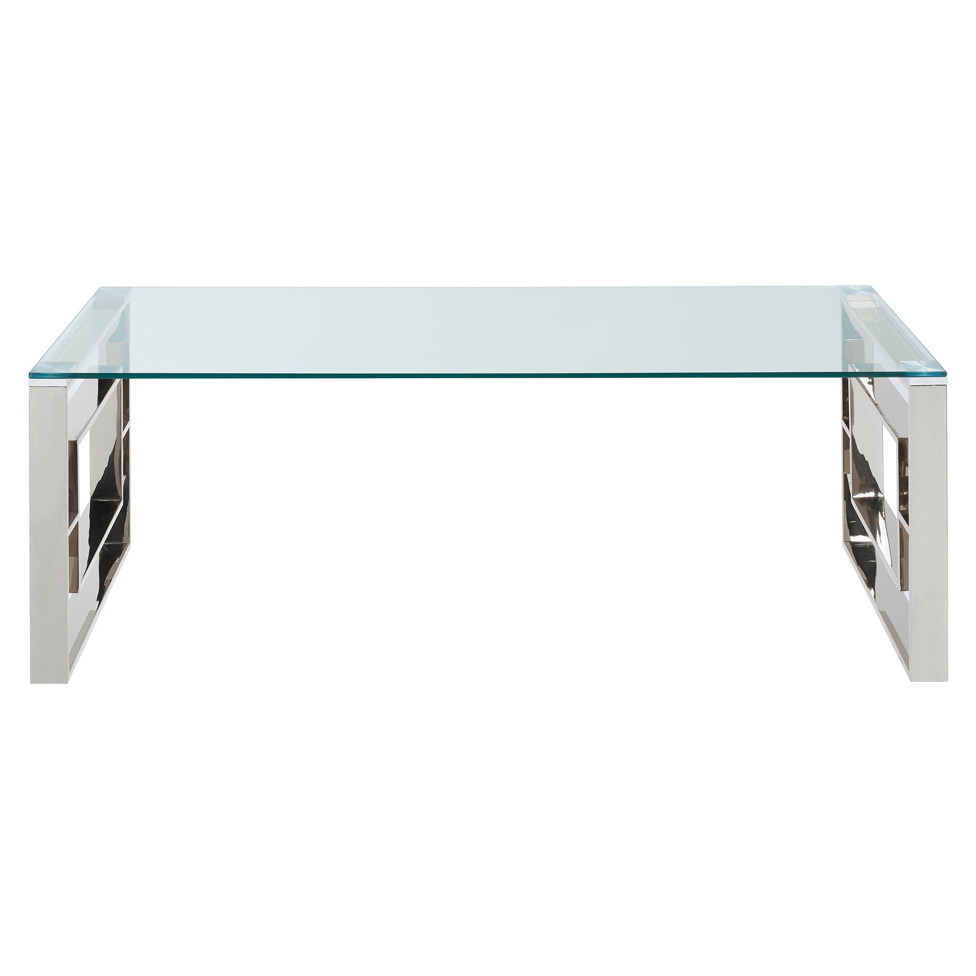 Eros Coffee Table - Silver Modern Design-DECOROLALA