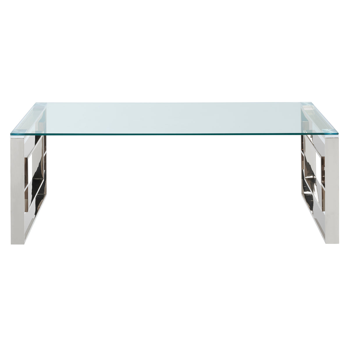 Eros Coffee Table - Silver Modern Design-DECOROLALA