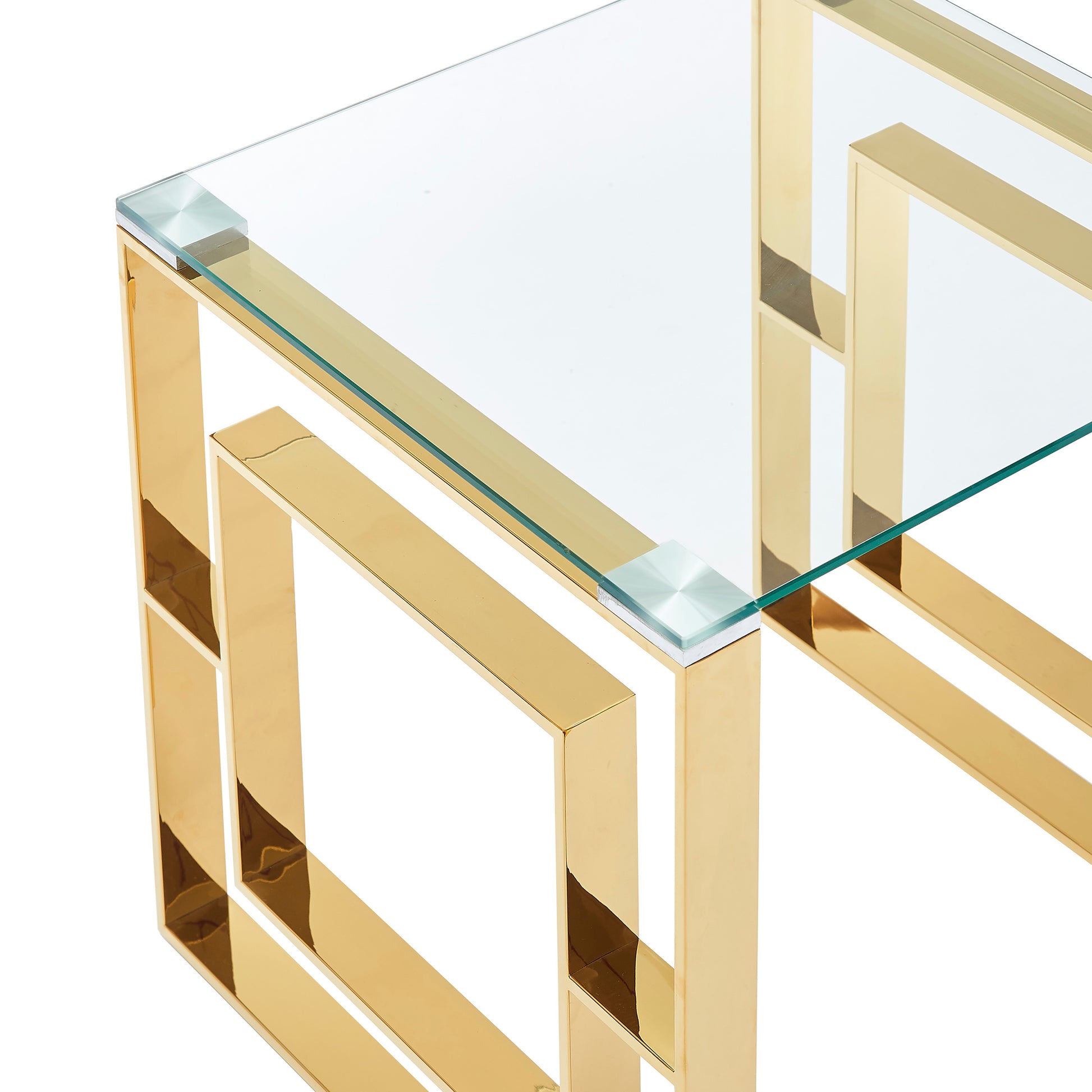 Eros Console Table - Gold Ornate Entryway Desk-DECOROLALA