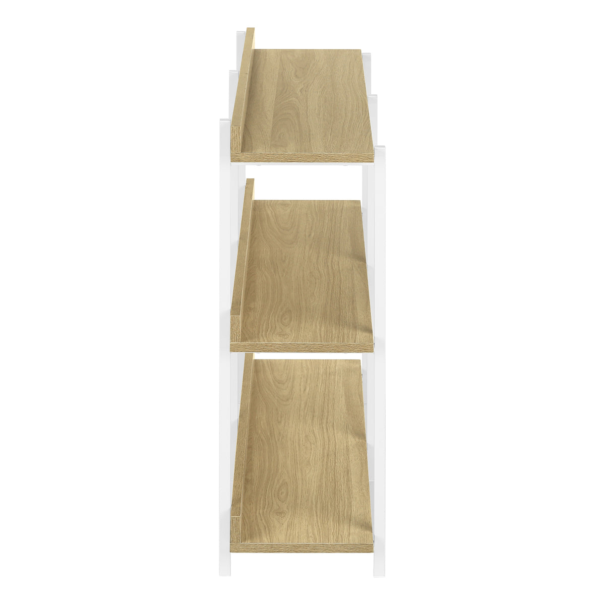 Espresso Console Table 47.25"L with 3-Tier Shelving-Accent Tables-DECOROLALA