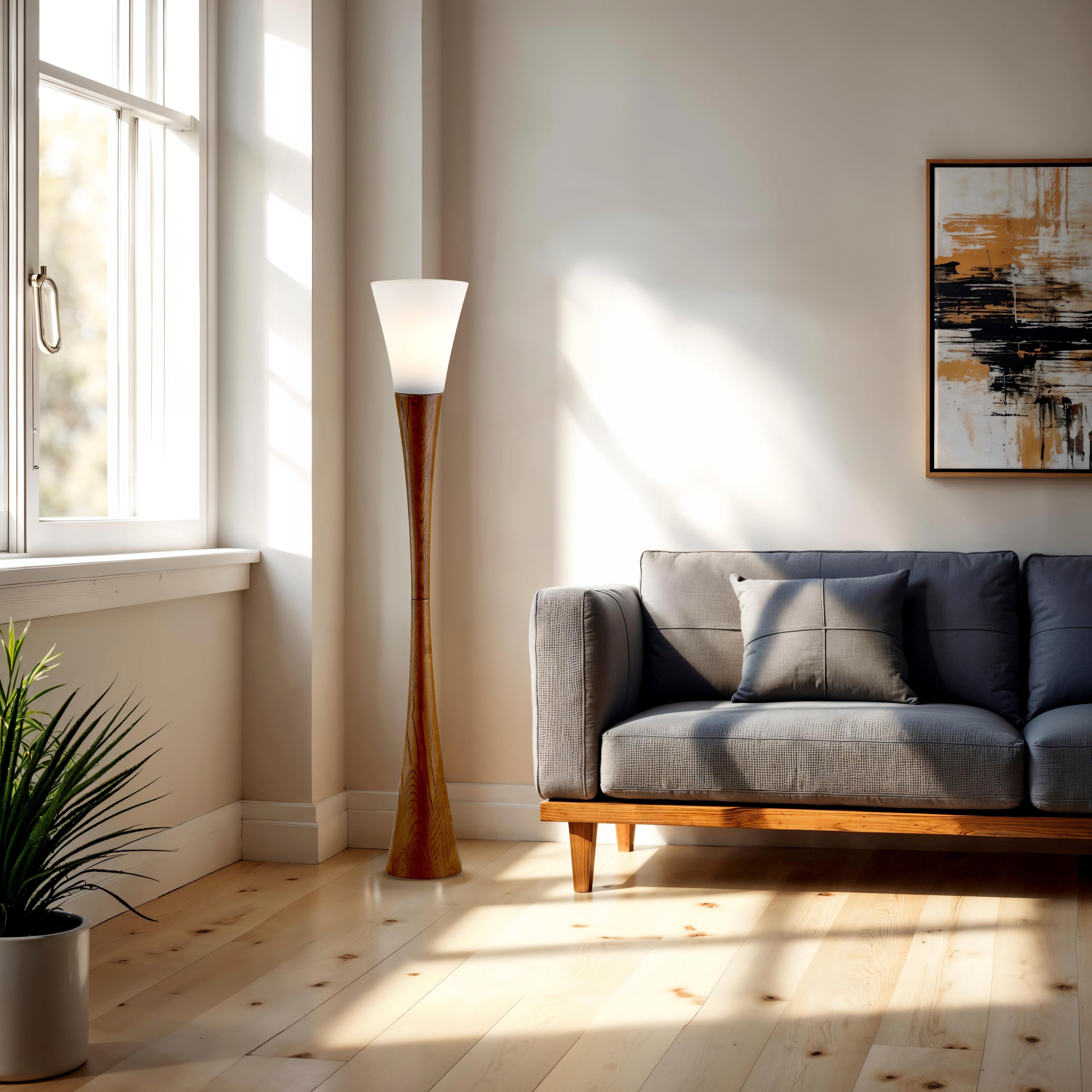 Espresso Floor Lamp-Lighting-DECOROLALA