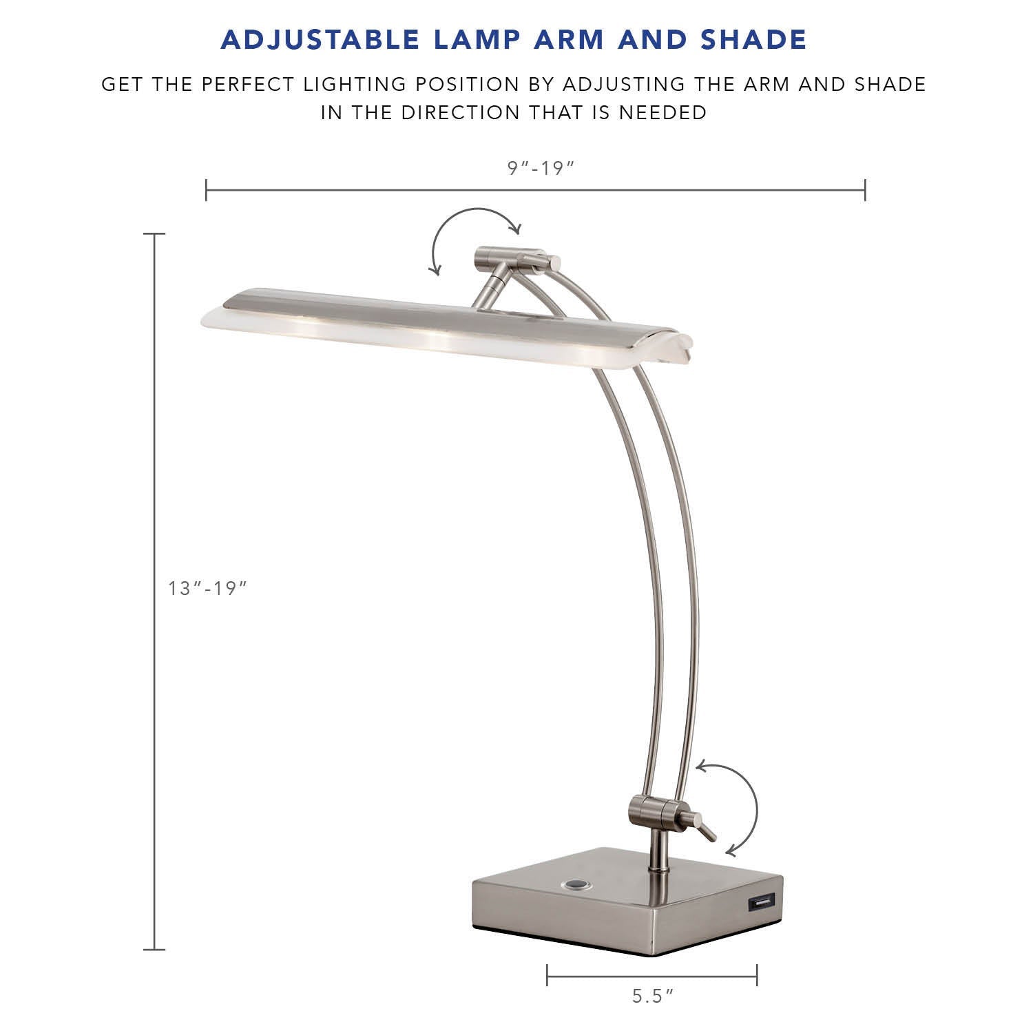 Esquire LED Desk Lamp-Lighting-DECOROLALA