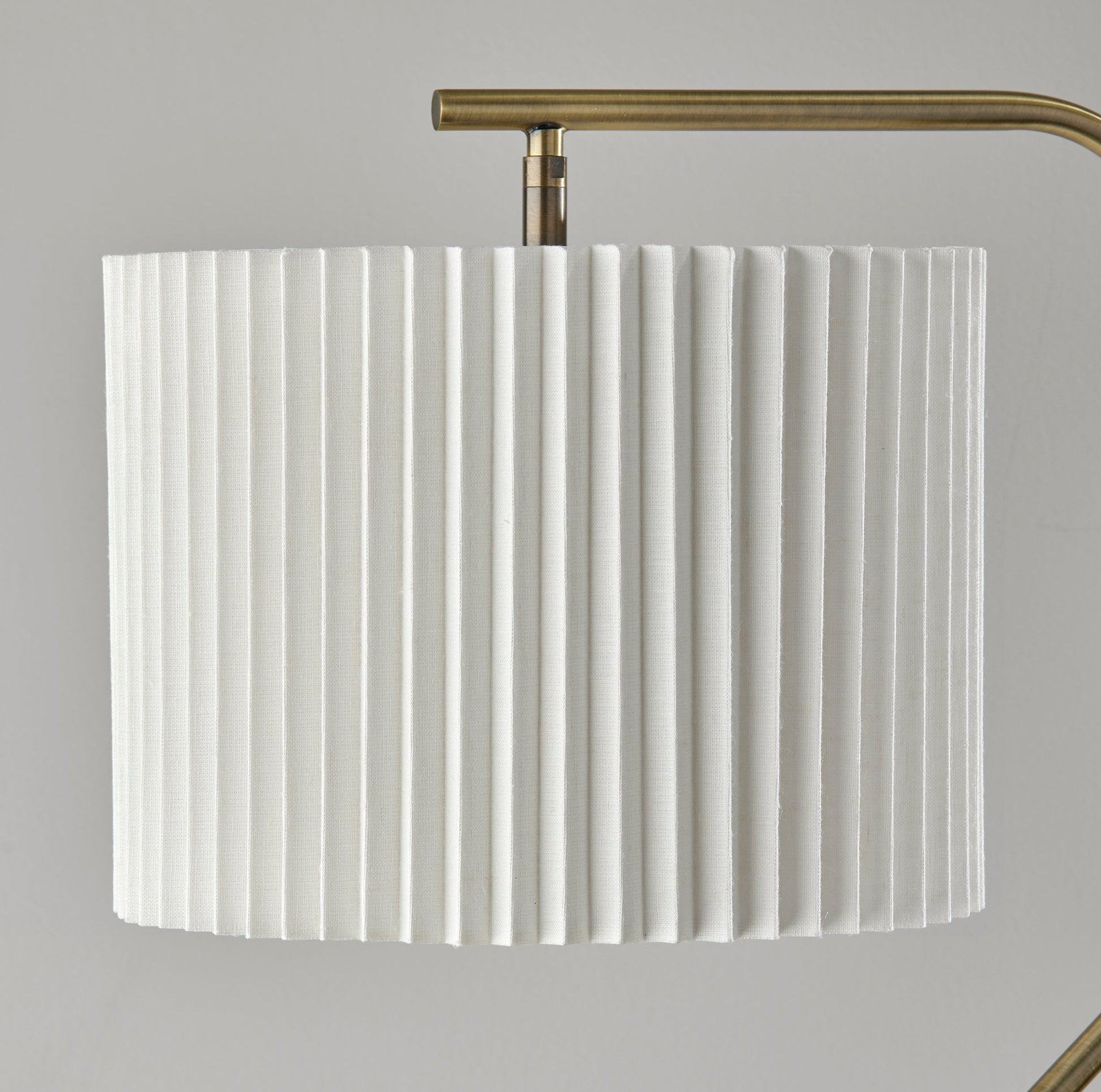 Evan Floor Lamp- Antique Brass-Lighting-DECOROLALA