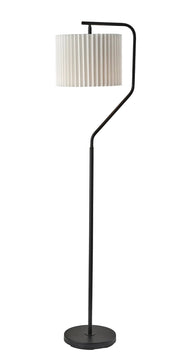 Evan Floor Lamp - Black 60" Contemporary-Lighting-DECOROLALA