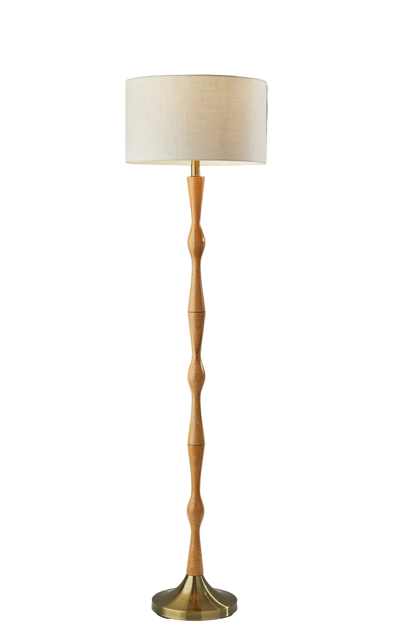 Eve Floor Lamp - Natural Oak Modern Bohemian-Lighting-DECOROLALA