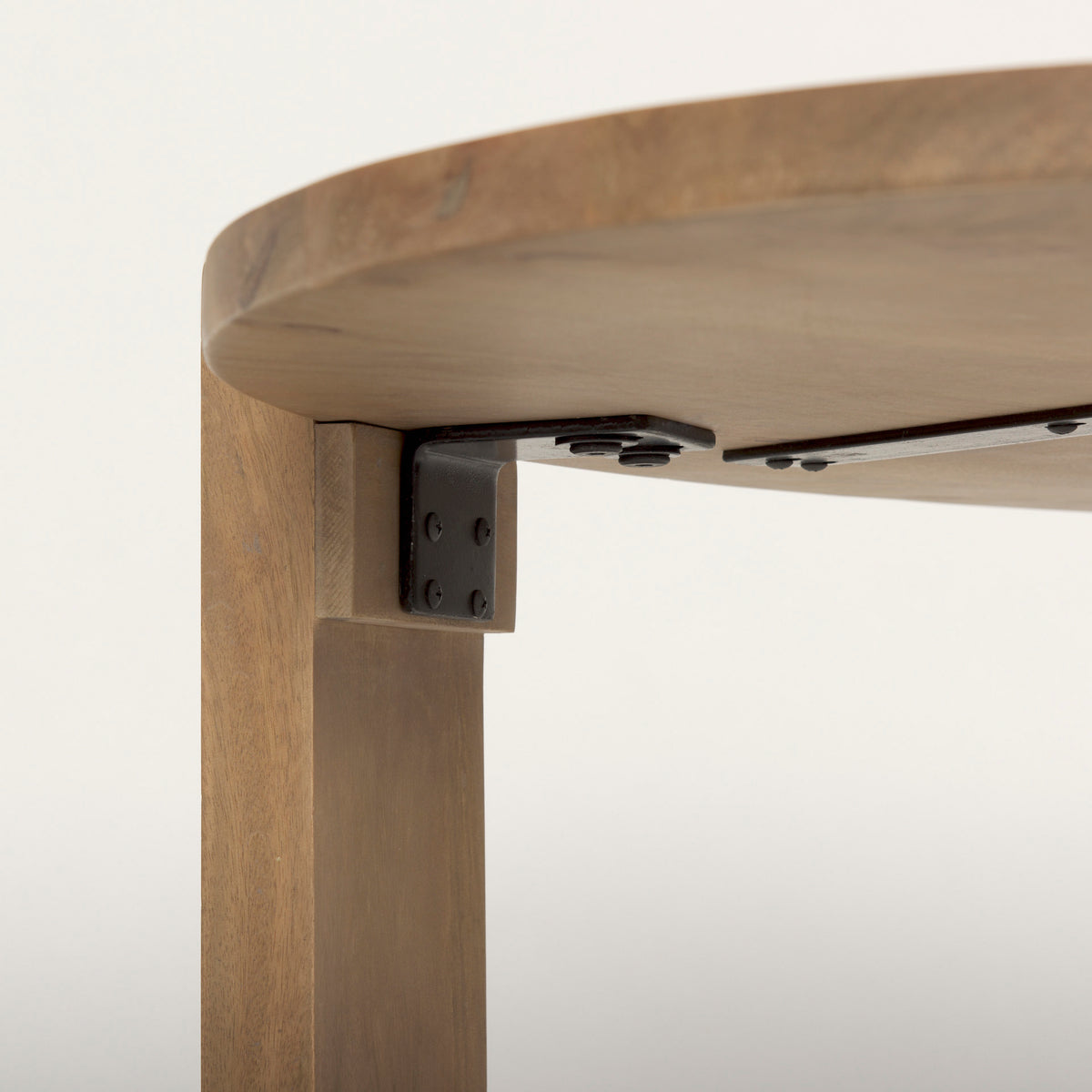 Evelyn Light Brown Oblong Coffee Table-Coffee Tables-DECOROLALA